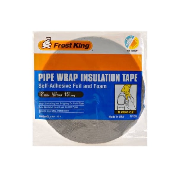 Thermwell Products 2x15' Pipe Insulation FV15 Zoro